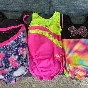 3 great condition leotards